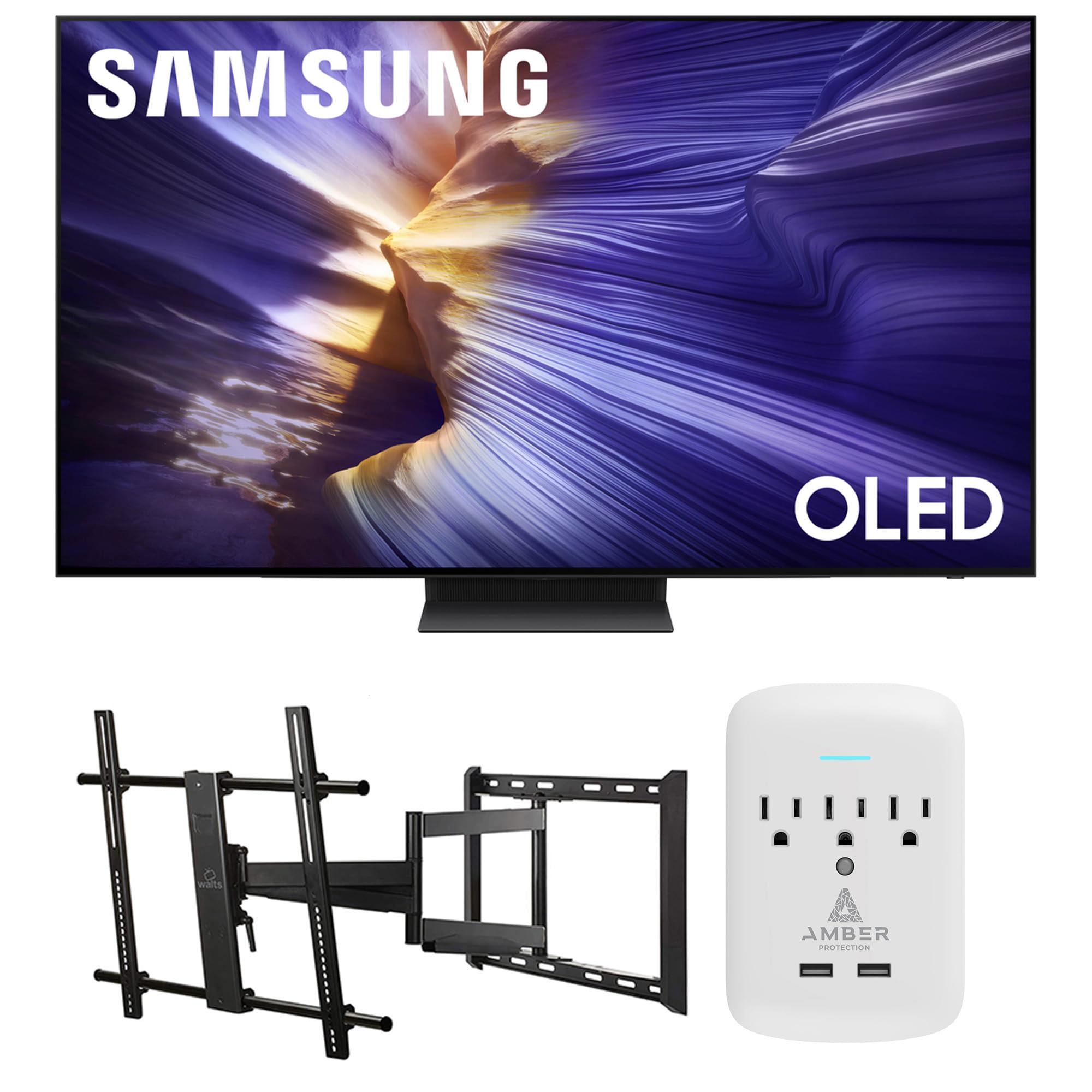 Amazon.com: Samsung QN65S90FAFXZA 65 Inch 4K OLED Smart TV with a